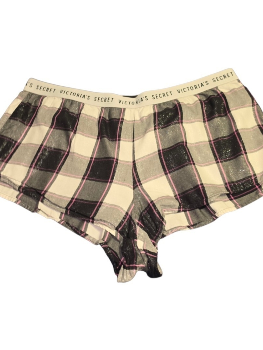 Victoria's Secret Plaid Sleep Shorts Size Large